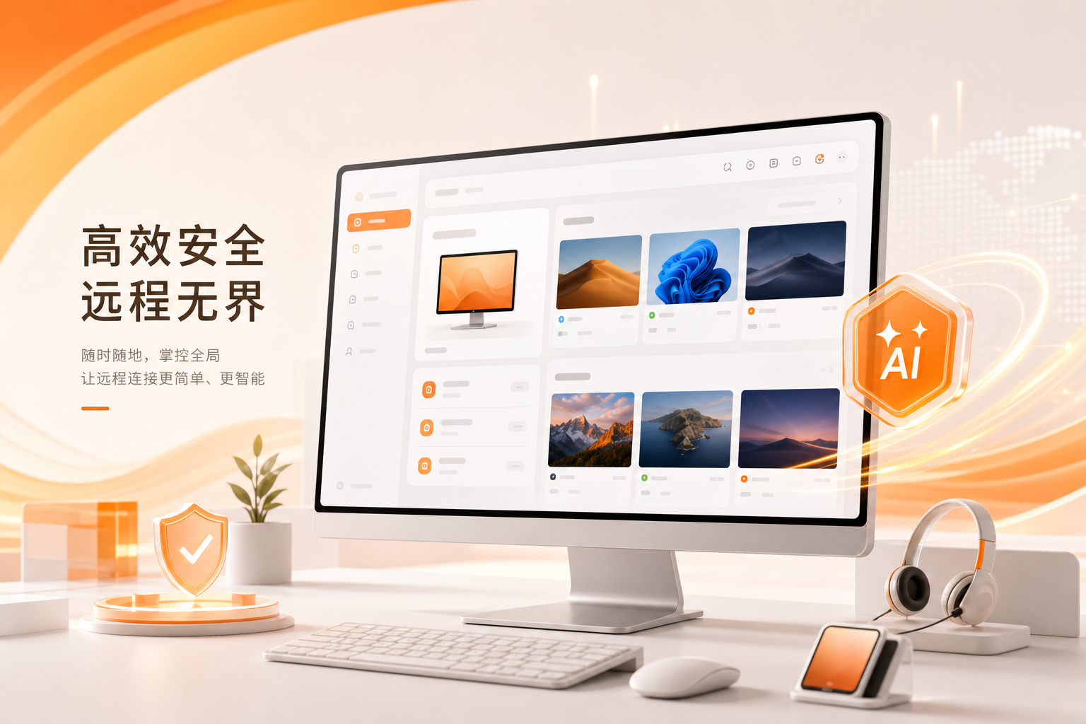 向日葵远程控制软件模块化控制中心